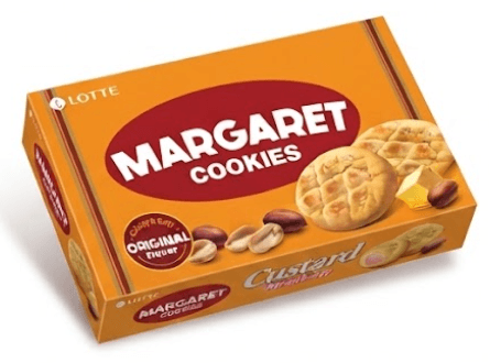 Lotte Margaret Soft Butter Cookies 352g*4ea [korean Snack/Biscuit/Crackers/Cake]