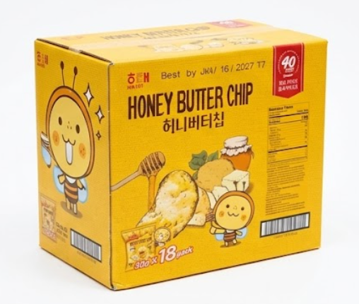 Honey.butter.chip 18packs
