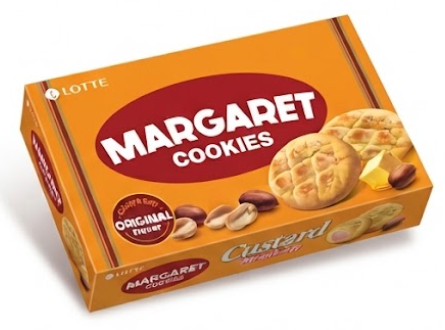Lotte Margaret Soft Butter Cookies 352g*4ea [Korean Snack/Biscuit/Crackers/Cake]