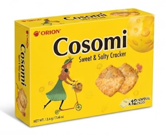 Orion Gosomi Sweet & Salty Cracker 216g 12 Individual Packs (B08267S539)