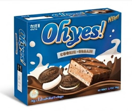 Haitai Oh Yes Cookie & Cream 360g