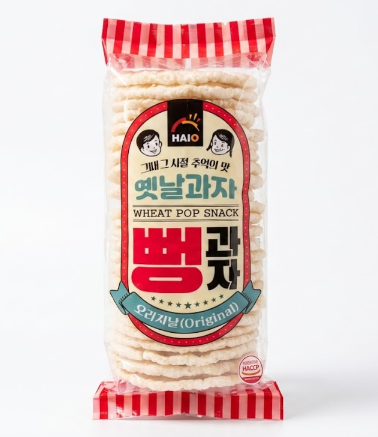 Haio wheat pop snack