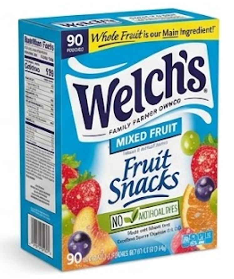 Welch S Mixed Fruit Fruit Snack (90 Count)