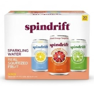 Spindrift Sparkling Water, Ultimate Variety Pack – 7-Flavor – Made with Real Squeezed Fruit, 12 fl oz Cans