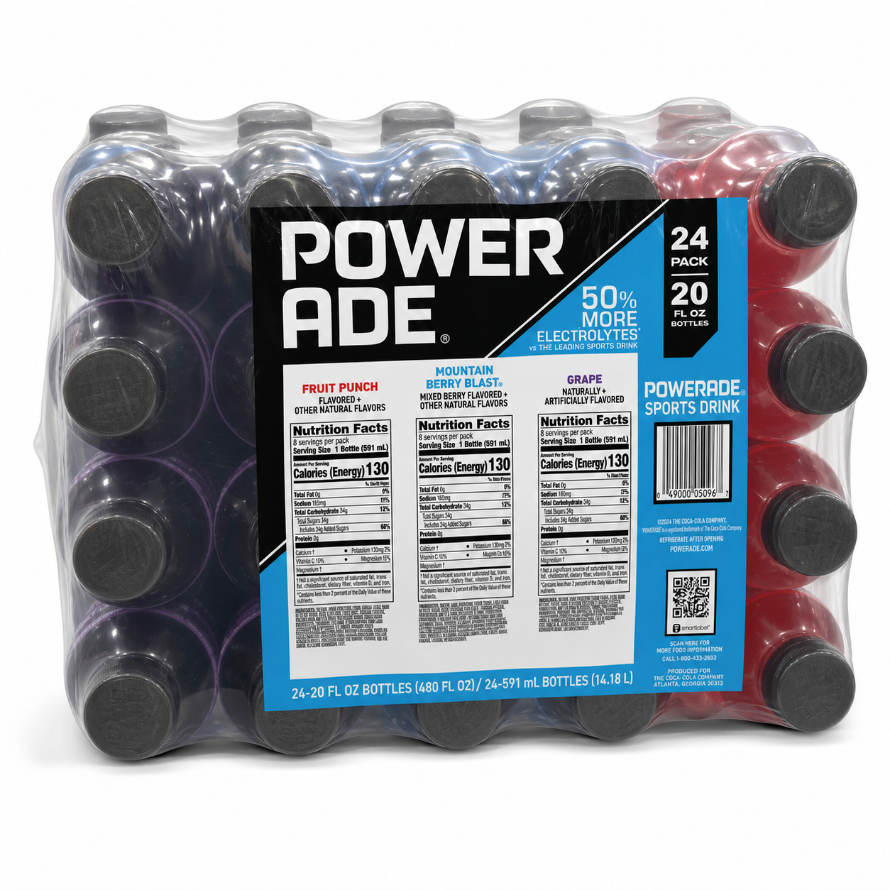 Powerade Sports Drink Variety Pack (20 Ounce Bottles