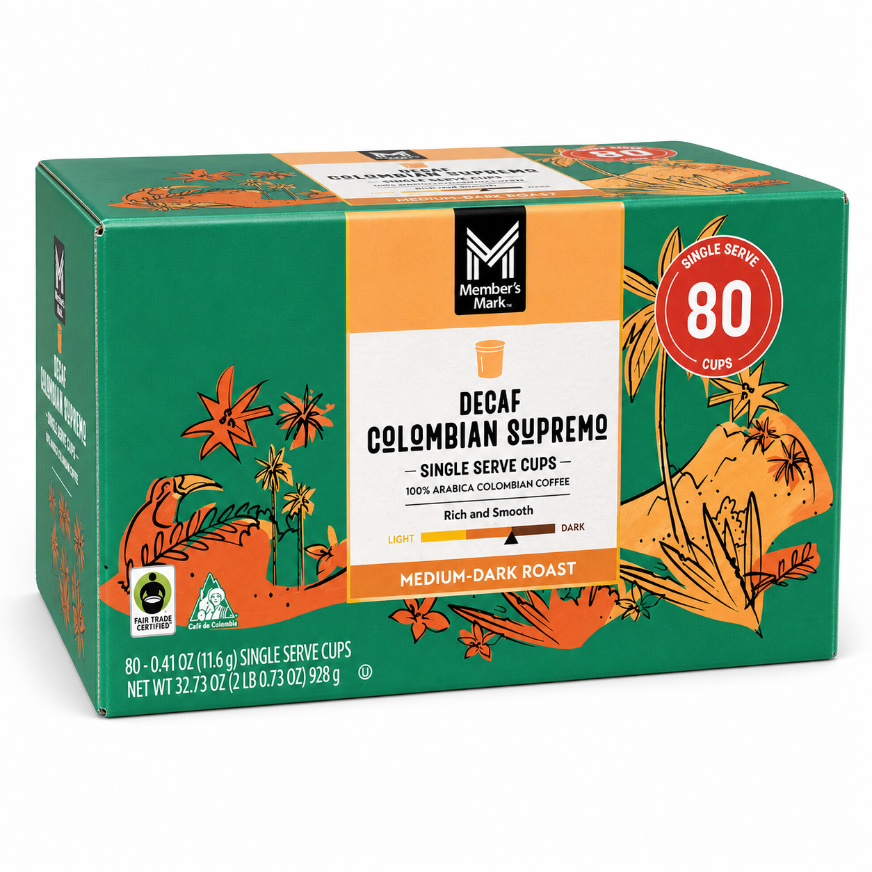 Member's Mark Decaffeinated Colombian Coffee