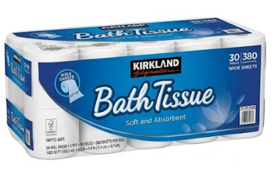 Member's Mark Bath Tissue, 2-Ply Large Roll Toilet Paper (235 Sheets