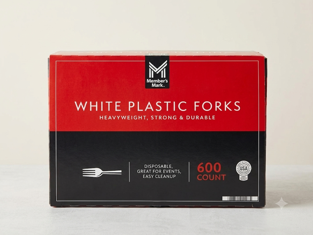 Bakers & Chefs Plastic Forks